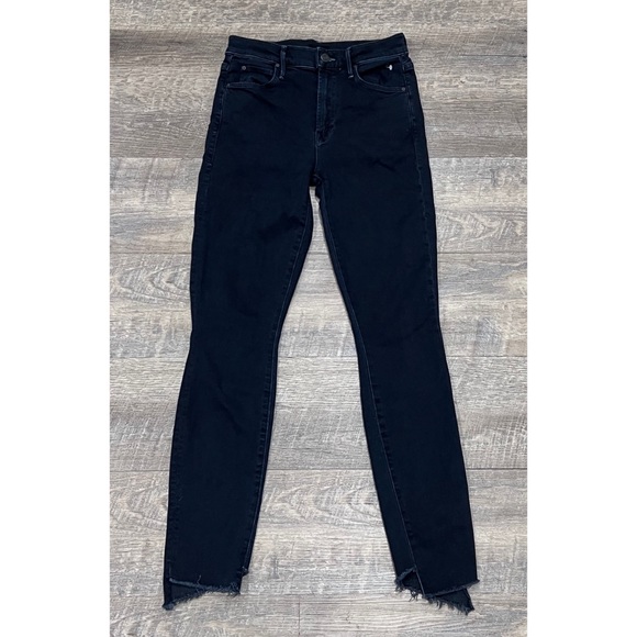 Mother The Stunner Zip Ankle Fray- Holding Hands - Picture 5 of 9